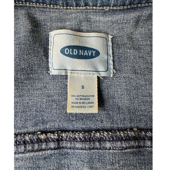 Vintage Y2K blue denim jacket Old Navy from spring 2003 size Small - Picture 11 of 13